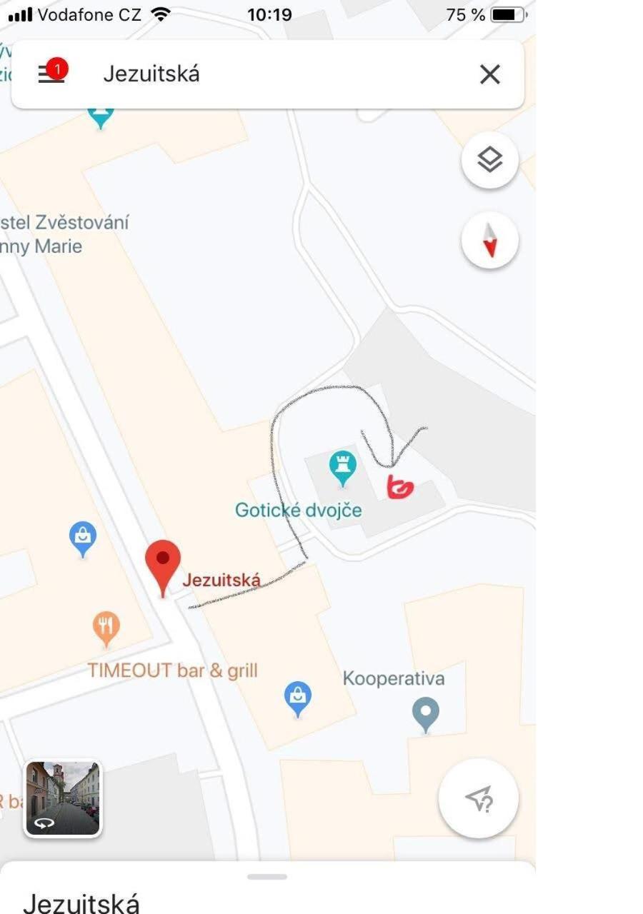 Apartman U Gotickeho Dvojcete Litoměřice Eksteriør bilde